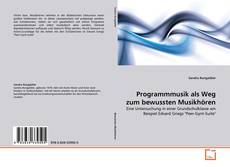 Couverture de Programmmusik als Weg zum bewussten Musikhören