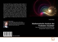 Copertina di Mathematische Analyse der "Fraktalen Tonalität"