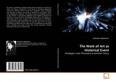 Обложка The Work of Art as Historical Event