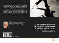 Buchcover von Umsatzsteuerbetrug und methodische Maßnahmen zur Bekämpfung in der EU