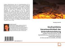 Couverture de Strafrechtliche Verantwortlichkeit der Unternehmensleitung