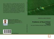Problems of Rural Water Supply的封面