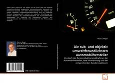 Die sub- und objektiv umweltfreundlichsten Automobilhersteller kitap kapağı