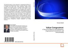 Copertina di Value Congruence: