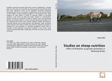 Borítókép a  Studies on sheep nutrition - hoz