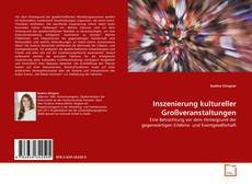 Borítókép a  Inszenierung kultureller Großveranstaltungen - hoz
