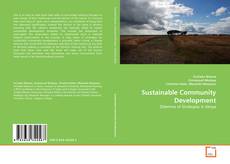 Copertina di Sustainable Community Development