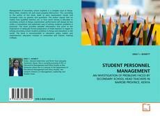 STUDENT PERSONNEL MANAGEMENT的封面