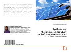 Обложка Synthesis and Photoluminescence Study of ZnO Nanowires/Nanorods