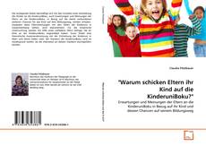 Bookcover of "Warum schicken Eltern ihr Kind auf die KinderuniBoku?"