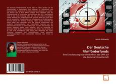 Buchcover von Der Deutsche Filmförderfonds