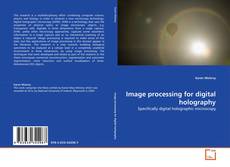 Buchcover von Image processing for digital holography