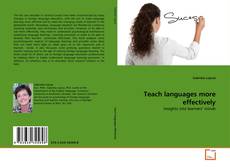 Teach languages more effectively kitap kapağı