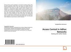 Copertina di Access Control in Adhoc Networks