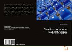 Copertina di Finanzinvestoren in der Fußball-Bundesliga