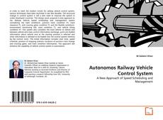 Autonomos Railway Vehicle Control System kitap kapağı