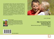 Bookcover of Hör–Screening bei Kleinkindern