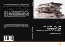 Portada del libro de Markenwirkung von Tageszeitungen
