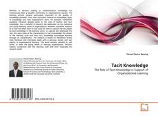 Copertina di Tacit Knowledge