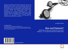 Buchcover von Was sind Podcasts?