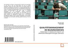 QUALITÄTSMANAGEMENT IM BILDUNGSWESEN kitap kapağı