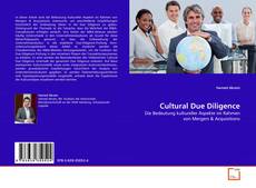 Couverture de Cultural Due Diligence