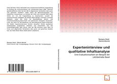 Experteninterview und qualitative Inhaltsanalyse kitap kapağı