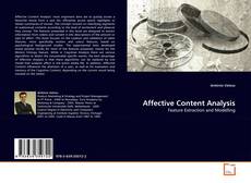Copertina di Affective Content Analysis