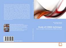 Borítókép a  Study of CDMA technique - hoz