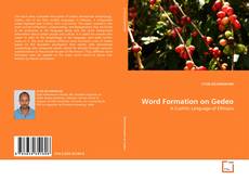 Buchcover von Word Formation on Gedeo