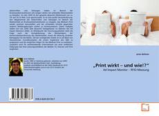 Copertina di „Print wirkt – und wie!?“
