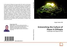 Buchcover von Entrenching the Culture of Peace in Ethiopia
