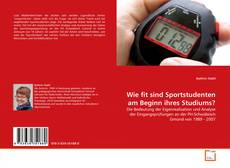 Copertina di Wie fit sind Sportstudenten am Beginn ihres Studiums?