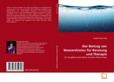Copertina di Der Beitrag von Wassershiatsu für Beratung und Therapie