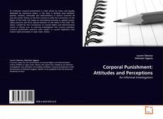 Portada del libro de Corporal Punishment: Attitudes and Perceptions