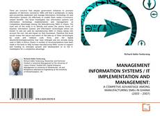 Borítókép a  MANAGEMENT INFORMATION SYSTEMS / IT IMPLEMENTATION AND MANAGEMENT: - hoz