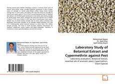 Buchcover von Laboratory Study of Botanical Extract and Cypermethrin against Pest