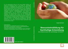 Couverture de Bewusstseinsbildung für Nachhaltige Entwicklung