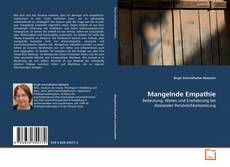 Portada del libro de Mangelnde Empathie