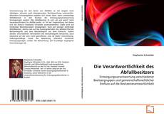 Buchcover von Die Verantwortlichkeit des Abfallbesitzers