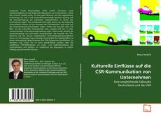 Buchcover von Kulturelle Einflüsse auf die CSR-Kommunikation von Unternehmen