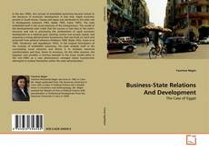 Copertina di Business-State Relations And Development
