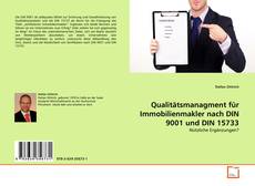Borítókép a  Qualitätsmanagment für Immobilienmakler nach DIN 9001 und DIN 15733 - hoz