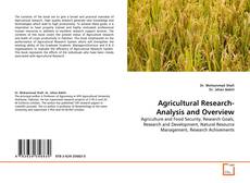Обложка Agricultural Research-Analysis and Overview