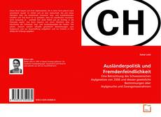 Copertina di Ausländerpolitik und Fremdenfeindlichkeit