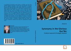 Copertina di Synonymy in the Glorious Qur?ān