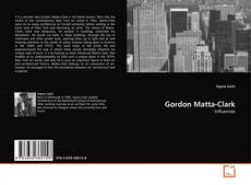Copertina di Gordon Matta-Clark