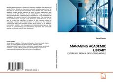 Couverture de MANAGING ACADEMIC LIBRARY