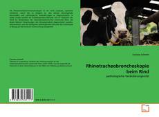 Capa do livro de Rhinotracheobronchoskopie beim Rind 
