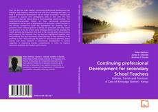 Copertina di Continuing professional Development for secondary School Teachers